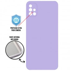 Capa Samsung Galaxy A51 4G e 5G - Cover Protector Lilás